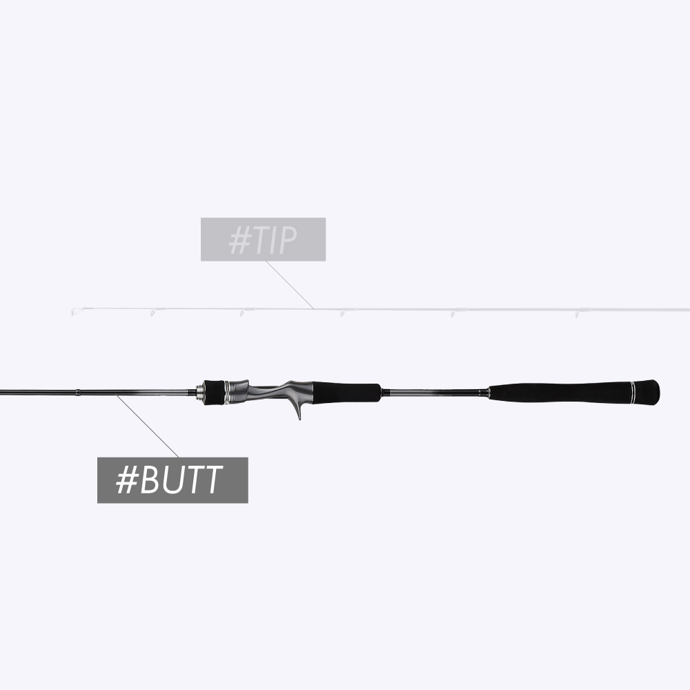GLASS COMPOSITE CARBON TUBULAR BLANKS (#2 BUTT SIDE)
